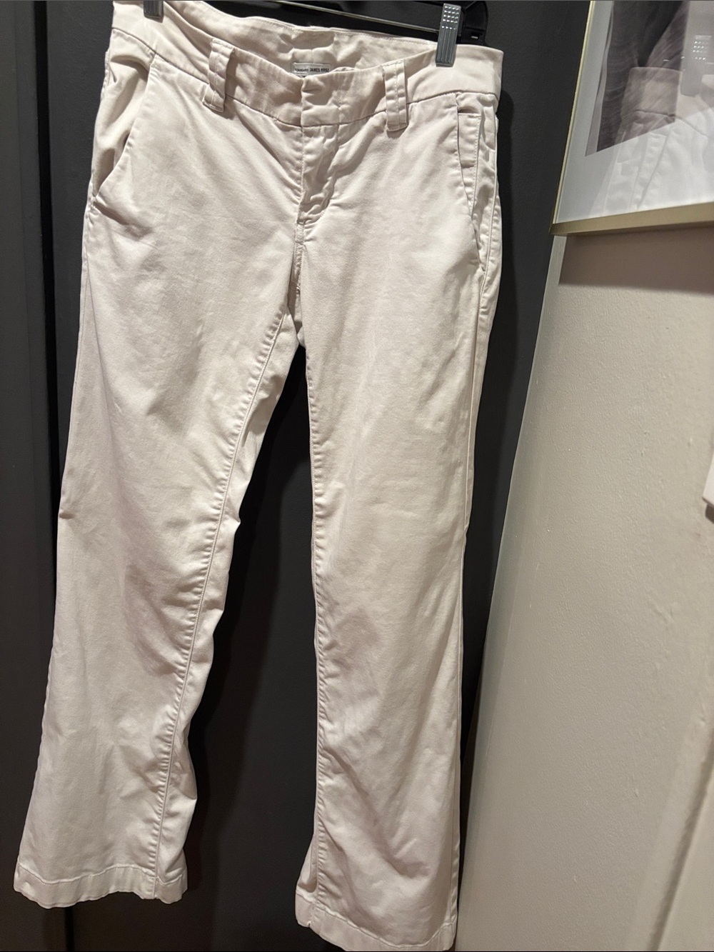 James Perse Soft Cream Trousers